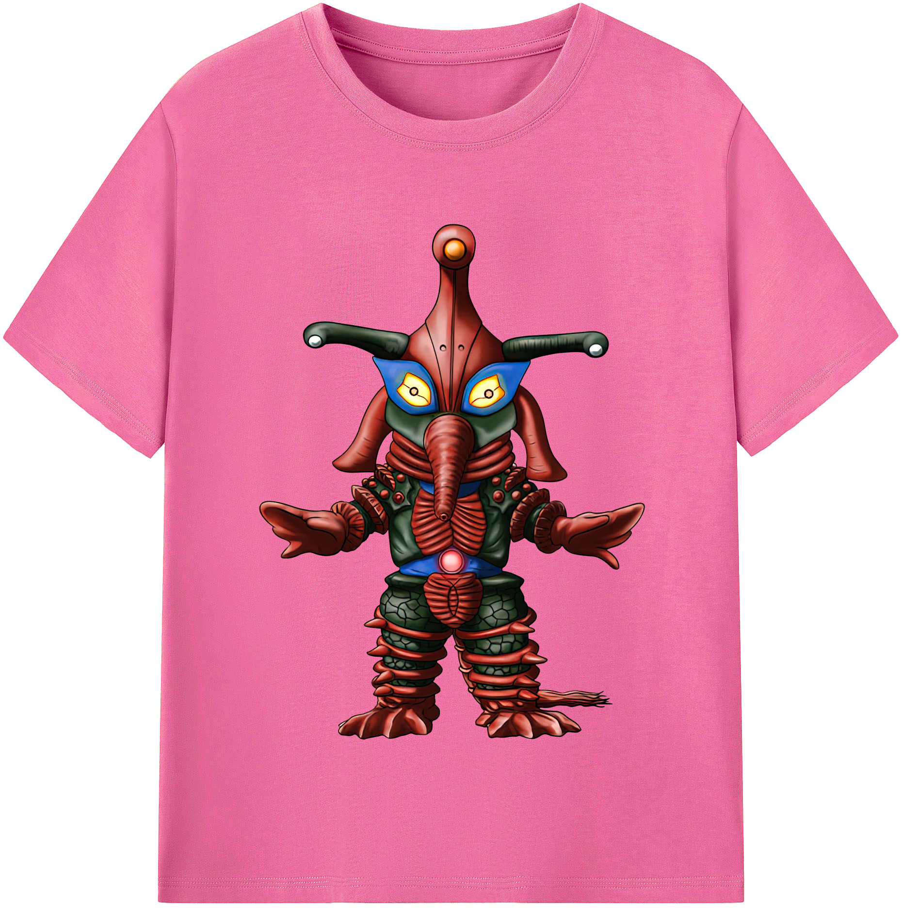 （画像用） ウルトラマン Ultraman レディースカジュアルプリントTシャツ（綿100％）